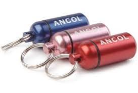 ALUMINIUM DOG ID TUBE Dog accessories Ancol Red