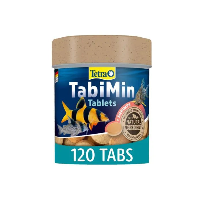 Tetra Tablets Tabimin 120 Tablets / 36g / 66ml Pet Market
