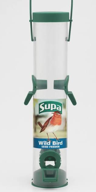 Supa Wild Bird Seed Feeder 12" Bird - Accessories Pet Market