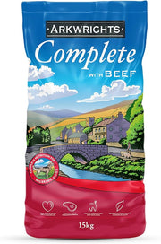 Arkwrights Complete With Beef 15kg DOG - FOOD Arkwrights