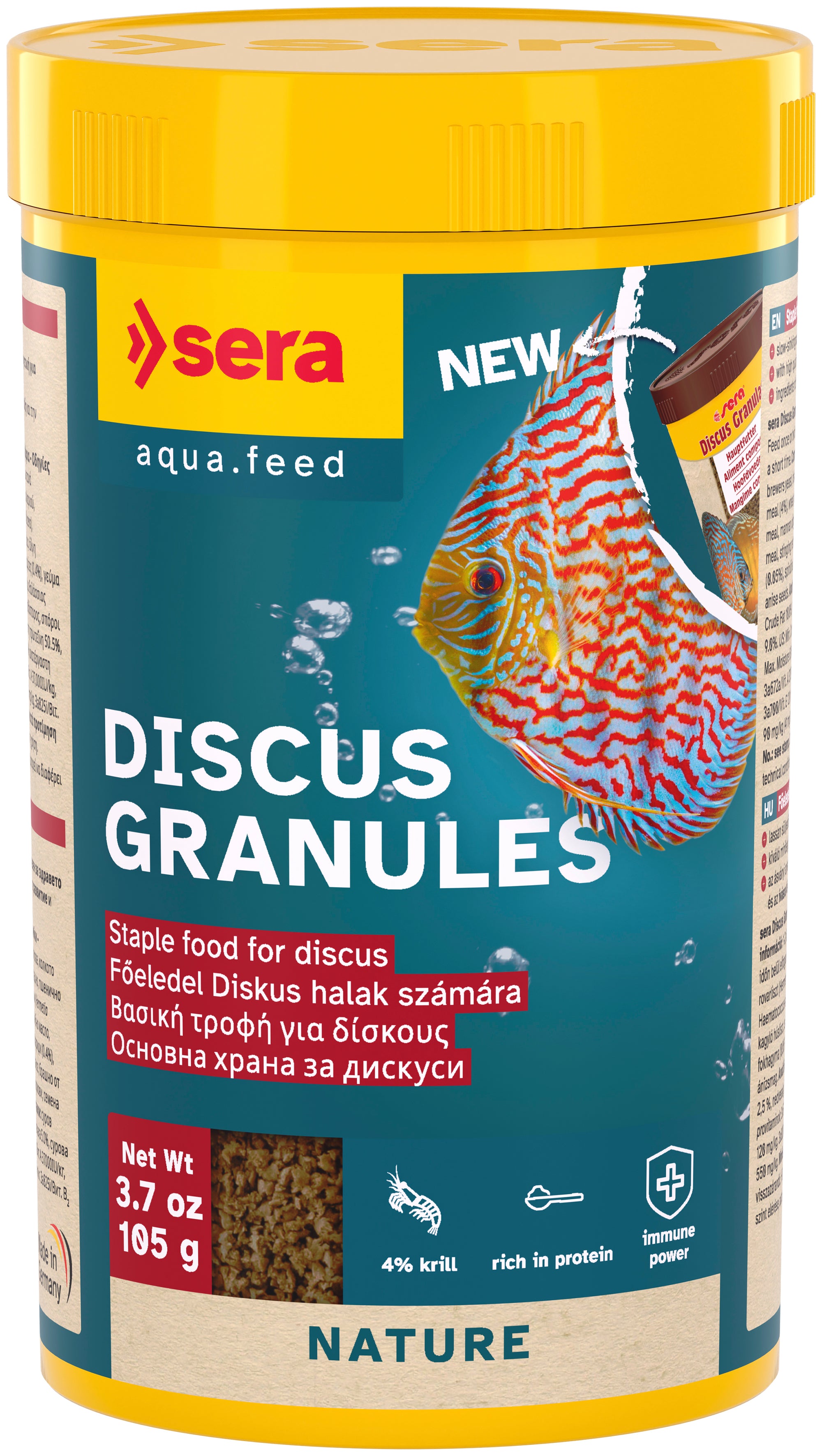 sera Discus Granules 250ml (105g) FISH - FOOD SERA