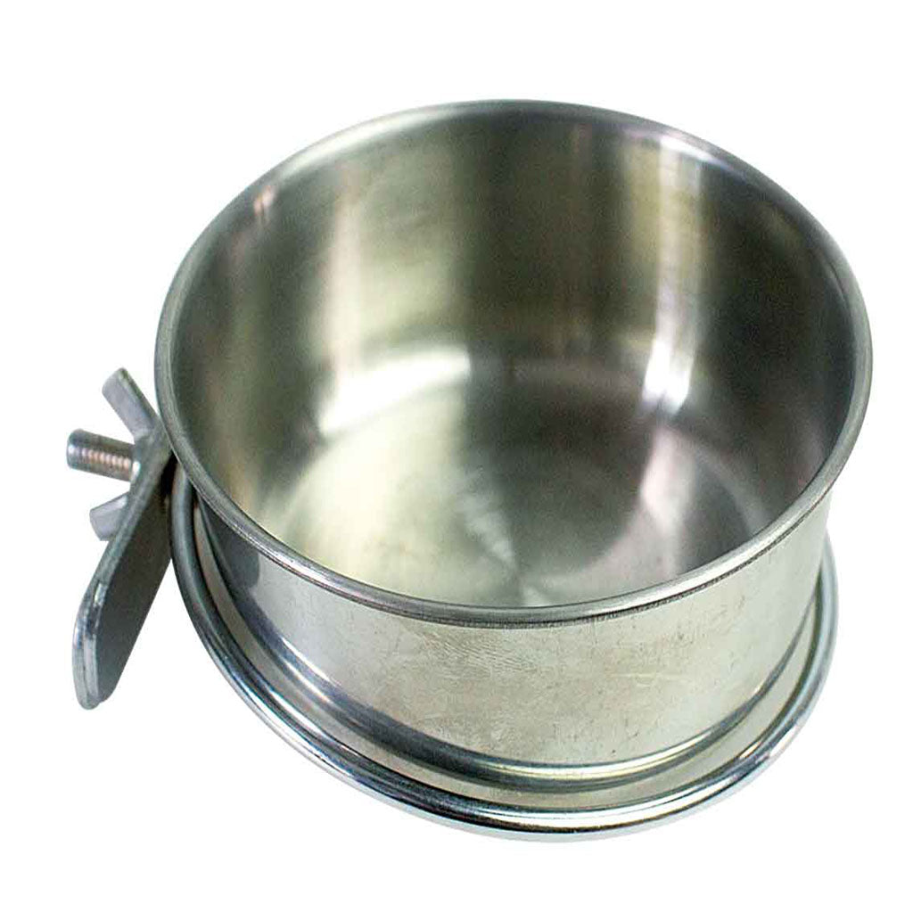 Stainless Steel Bolt on Bowl 10 x 3.5cm (7777) Bird feeder Sky