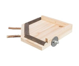 Trixie Landing area with perches wood 19 × 19 cm Pet Market