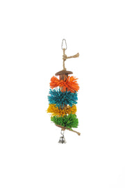 8377 - Large Fuzzy Fun Bird Toy Sky
