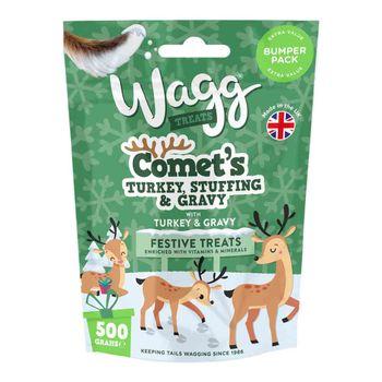 Wagg Comets Turkey, Stuffing & gravy Wagg 500g