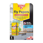 Zero in Fly Papers 8pk the Pet MARKET