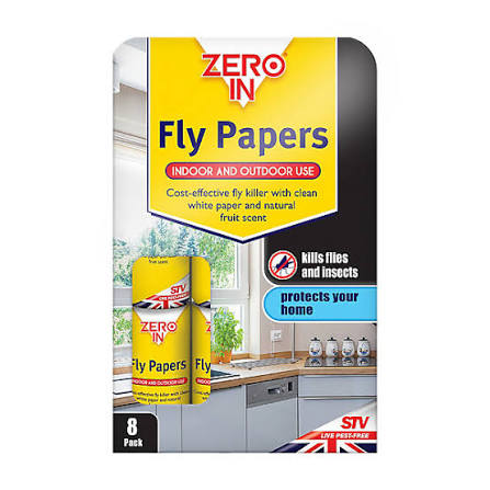Zero in Fly Papers 8pk the Pet MARKET