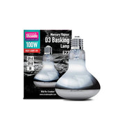 Arcadia Mercury Vapour D3 Basking Lamp 100w Reptile - Accessories Pet Market