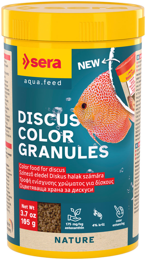 sera Discus Color Granules 250ml (105g) FISH - FOOD SERA