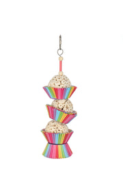 8379 - Three Cakes Sola Shred Chew Bird Toy Sky