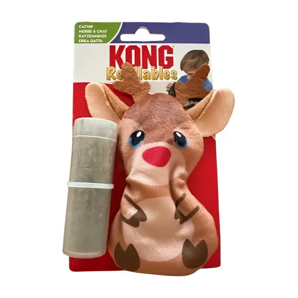KONG Holiday 2025 Refillables Reindeer SEASONAL KONG