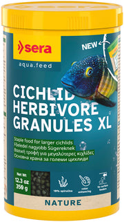 sera Cichlid Herbivore Granules XL 1,000ml (350g) FISH - FOOD SERA