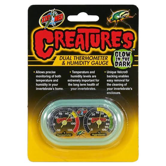 ZooMed Dual thermometer & humidity gauge the Pet MARKET