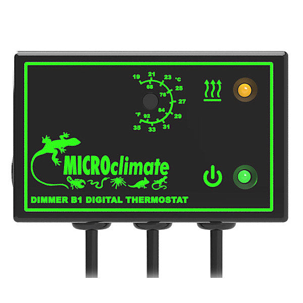 Microclimate Dimmer B1 Thermostat - Black Pet Market