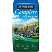 Arkwrights Complete With Chicken 15kg DOG - FOOD Arkwrights