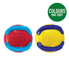 KONG Jaxx Brights Ball Assorted Medium DOG - TOY KONG