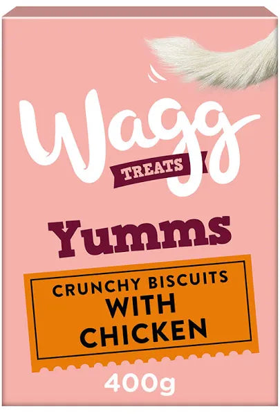 Wagg Yumms and 400g Wagg Chicken