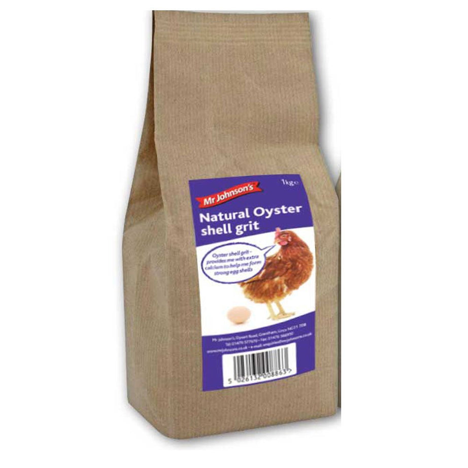 Mr Johnson’s Natural Oyster shell grit 1kg