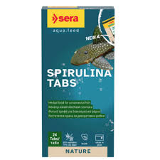 sera Spirulina Tabs 24 Tabs (16g) FISH - FOOD SERA