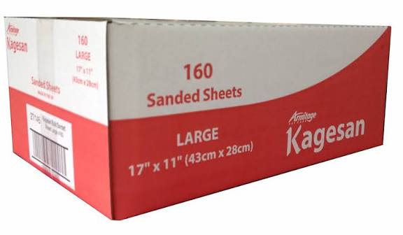 Kagesan Red 17x11" (43x28cm) single sheet Bird Accessories Armitages