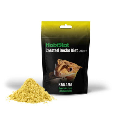 HabiStat Crested Gecko Diet Banana + Crickets 80g Pet Market