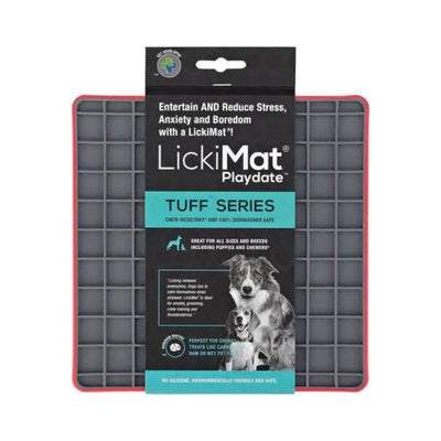 LickiMat Playdate TUFF 20cm - Red x 1