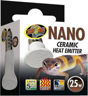Zoo Med Nano Ceramic Heat Emitter 25w Reptile - Accessories Pet Market