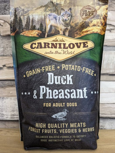 Carnilove Duck & Pheasant Complete Adult Dog Food 1.5kg