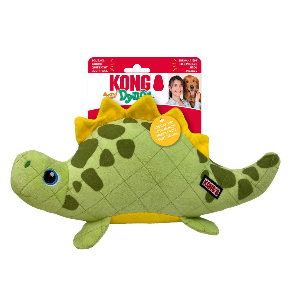 KONG Dynos Roars Green Medium DOG - TOY KONG