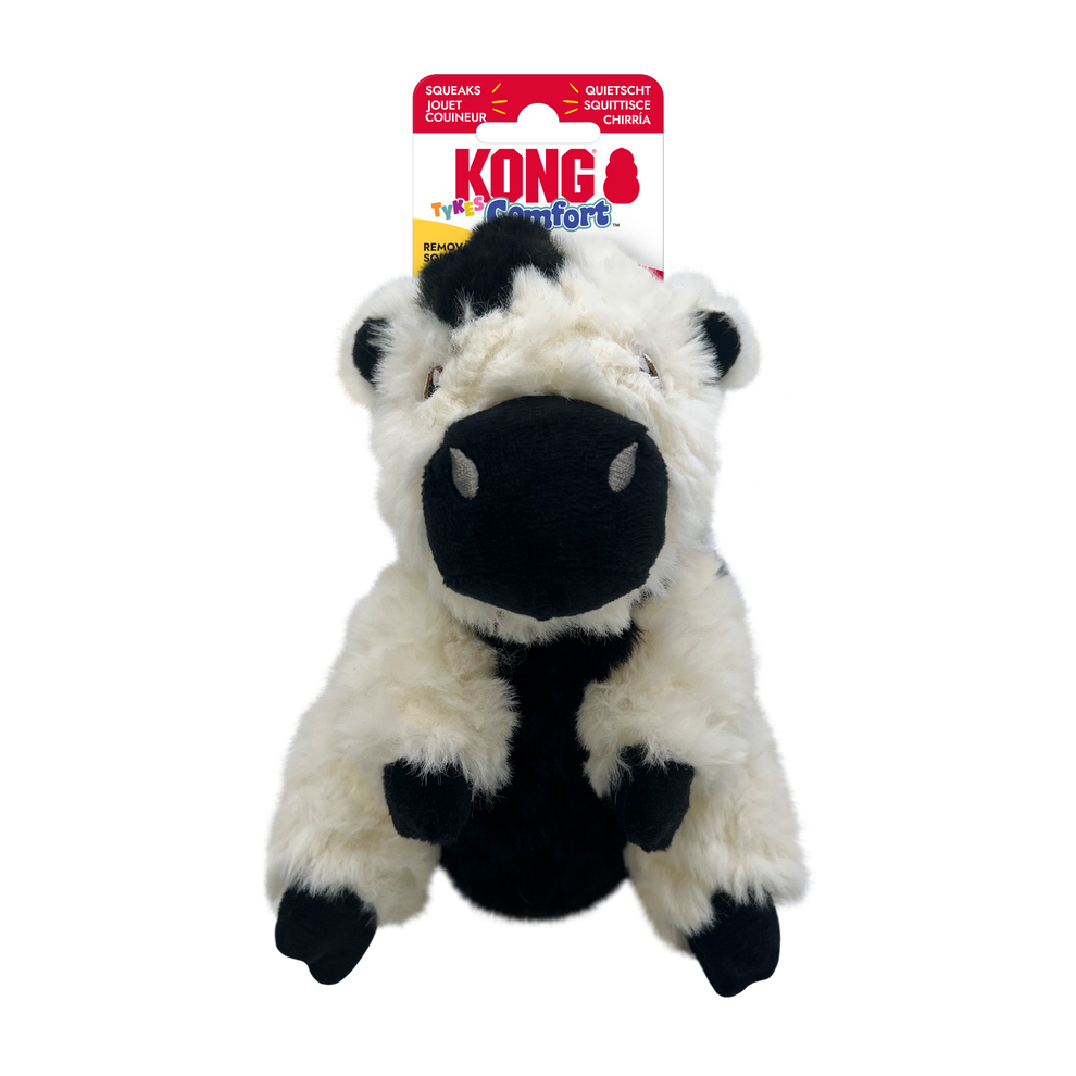 KONG Comfort Tykes Cow Small DOG - TOY KONG