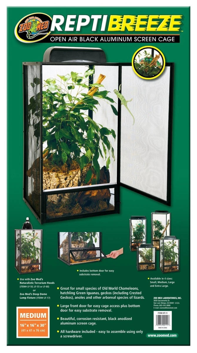 Reptibreeze - Medium - 41x41x76cm Reptile - Accessories ZooMed