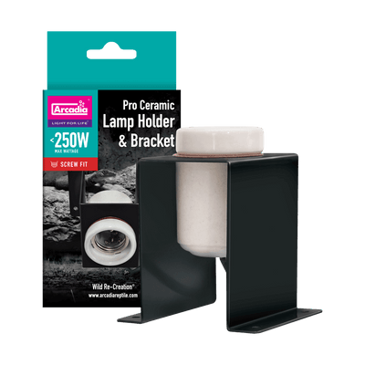 Arcadia Pro Ceramic Lamp Holder And Bracket