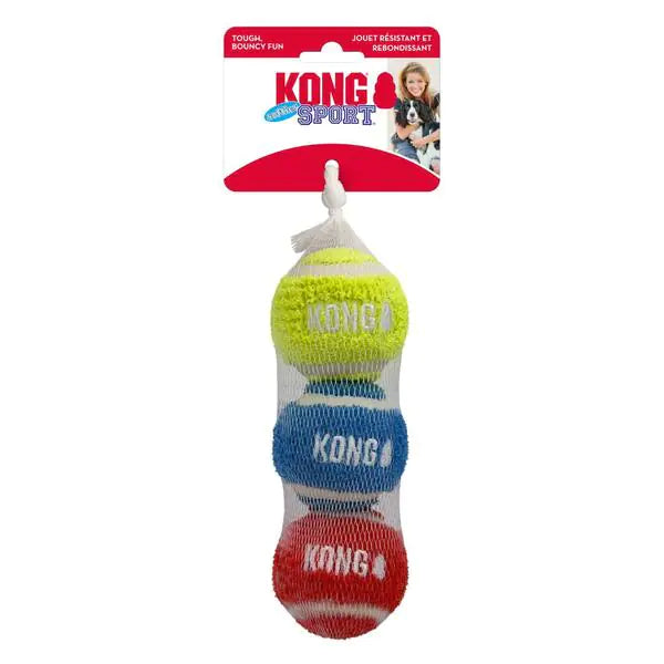 KONG Sport Softies Balls 3pk Assorted Small DOG - TOY KONG