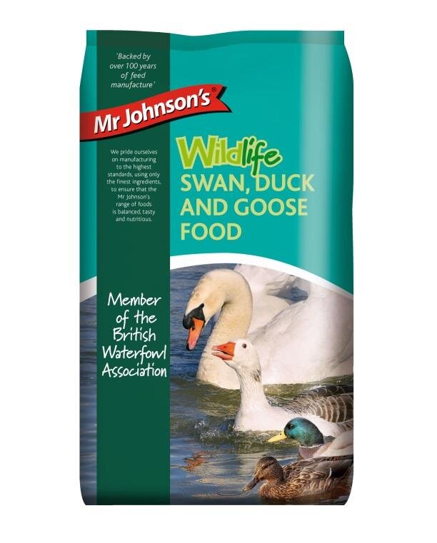 Mr Johnson's Wildlife Swan Duck & Goose Food 750g Pet Market