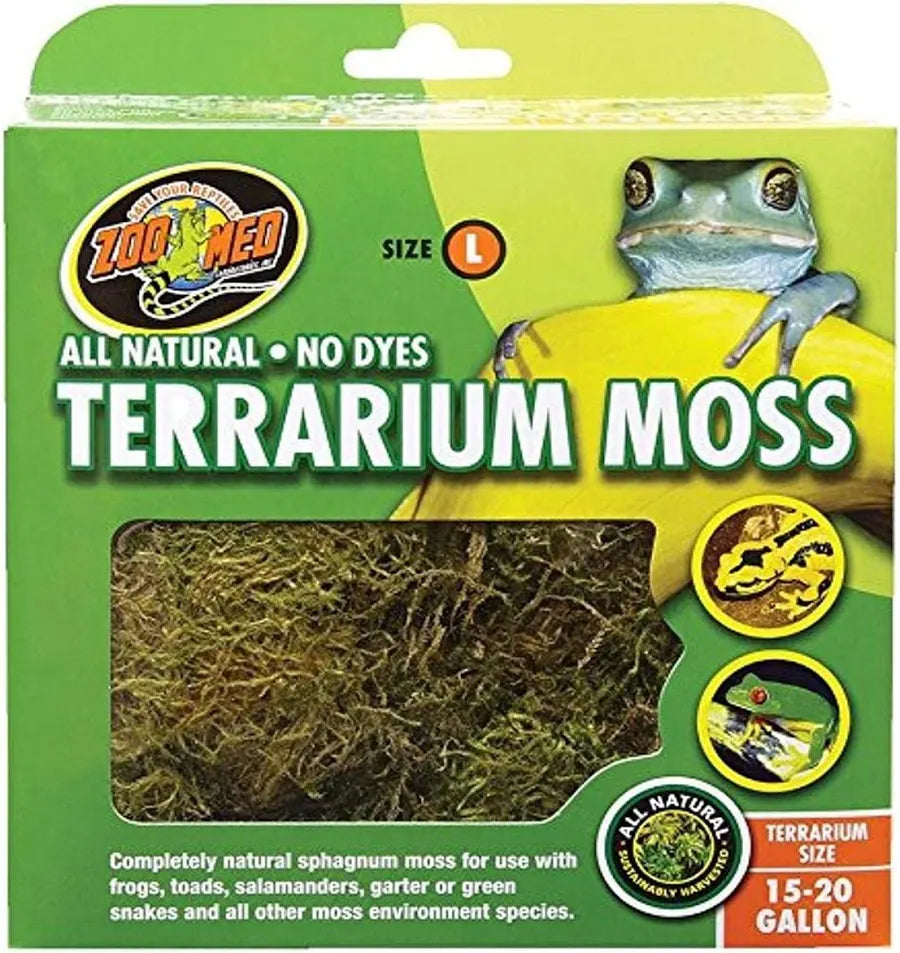 Zoo Med Terrarium Moss Reptile Substrate Zoo med Large