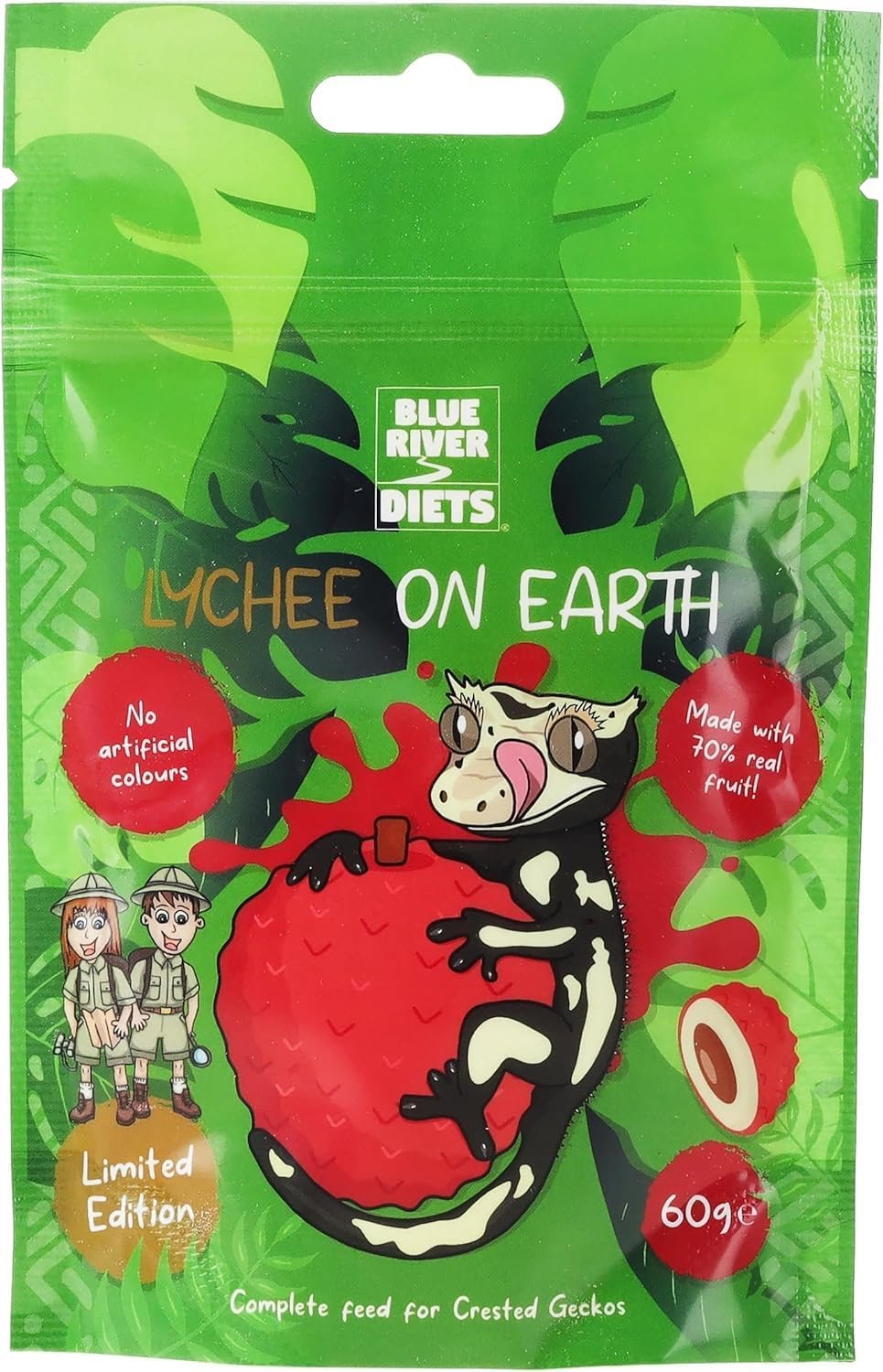 Blue River Lychee On Earth Gecko Diet 60g