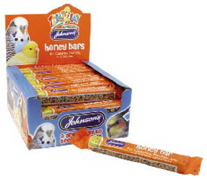 Johnsons Honey Bars Canary Finch Linnet Bird - Treat Pet Market