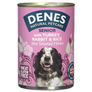 Denes Denes SENIOR WITH TURKEY, RABBIT AND RICE PLUS SELECTED HERBS
