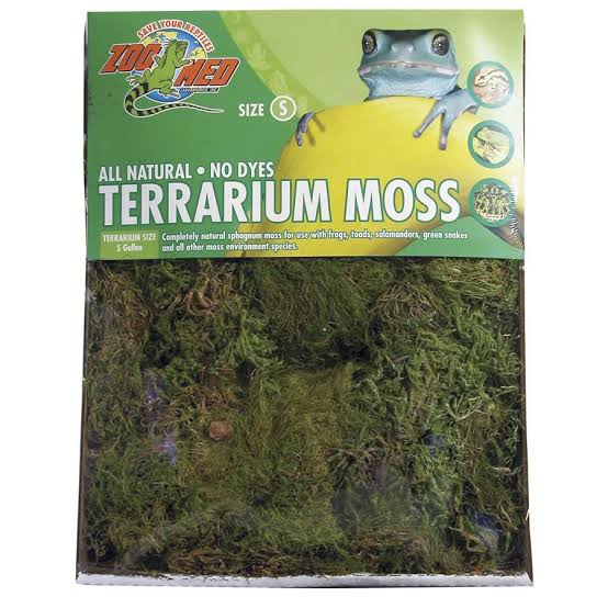 Zoo Med Terrarium Moss Reptile Substrate Zoo med Small