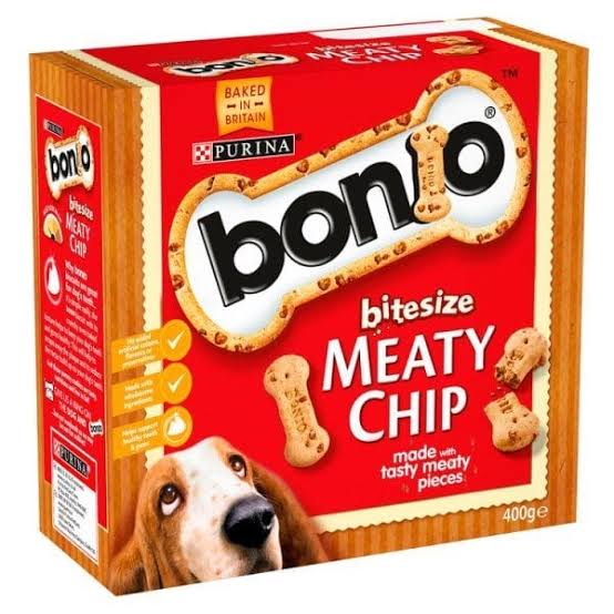 Bonios Meaty Chips Bitesize 400g Bonio