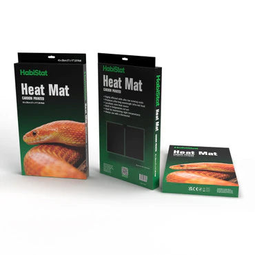 HabiStat Carbon Printed Heat Mat 43 x 28cm (17 x 11in) Reptile - Accessories Pet Market