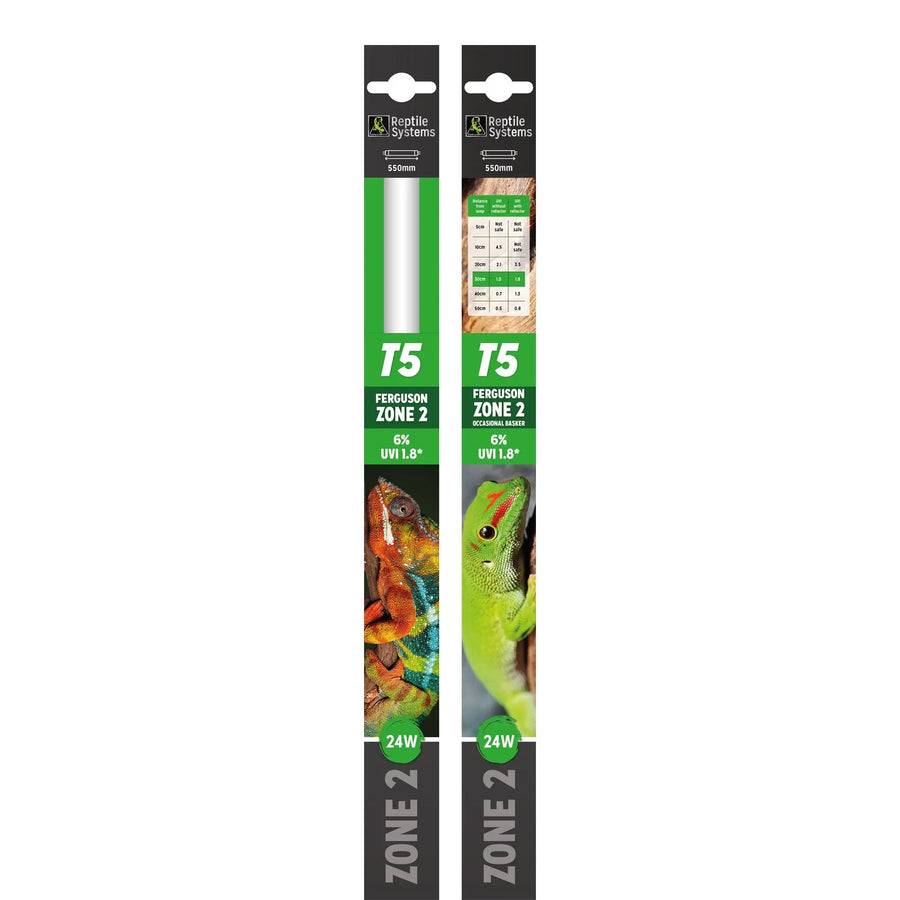 Reptile Systems T5 UVB Lamp Ferguson Zone 2 - 6% Pet Market