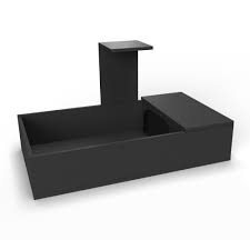 Tortoise Table 109x61x63cm Black the Pet MARKET