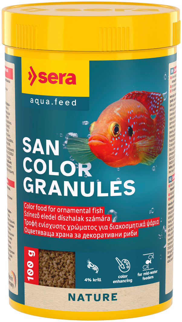 sera San Color Granules 250ml (100g) FISH - FOOD SERA
