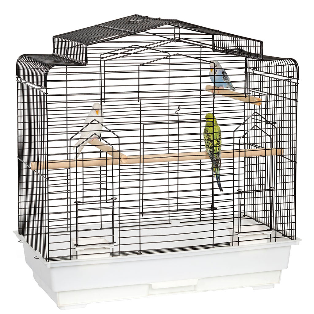 Sky Arizona Bird Cage Model 5774 with metal bars and spacious interior for small to medium-sized pet birds.
