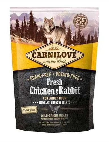 Carnilove Dog - Fresh Chicken & Rabbit 1.5KG