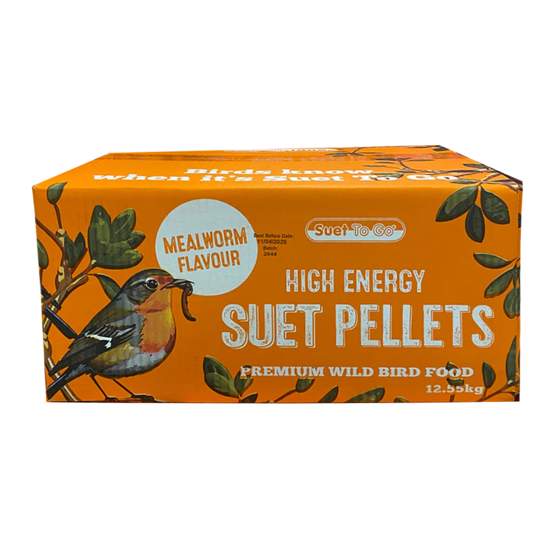 Suet to Go Pellets - Mealworm Bird - Food Suet to Go