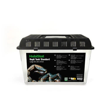 HabiStat Repti Tank, Standard, Large 32x22x21cm Pet Market