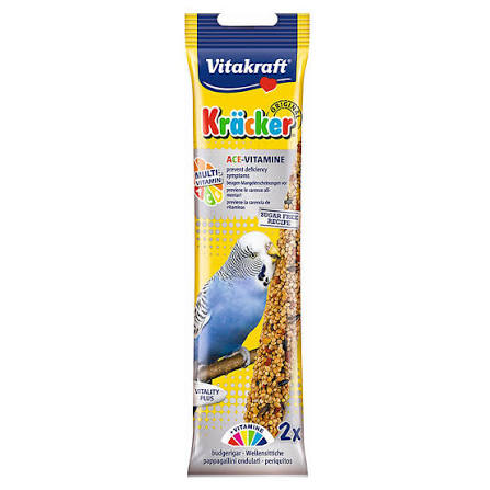 Vitakraft Kracker Budgie Multivitamin Sticks Bird Treat Vitakraft