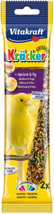 Vitakraft Canary Kracker Apricot & Fig Bird - Treat Pet Market